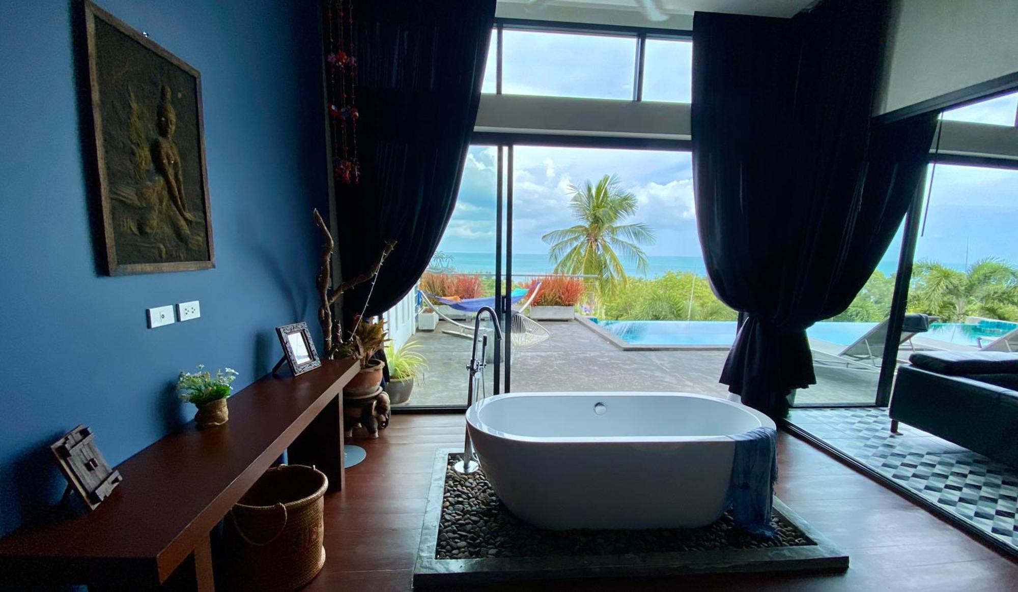 Ko Samui Seaview Pool Villa Philippa With Car Laem Set Exteriér fotografie