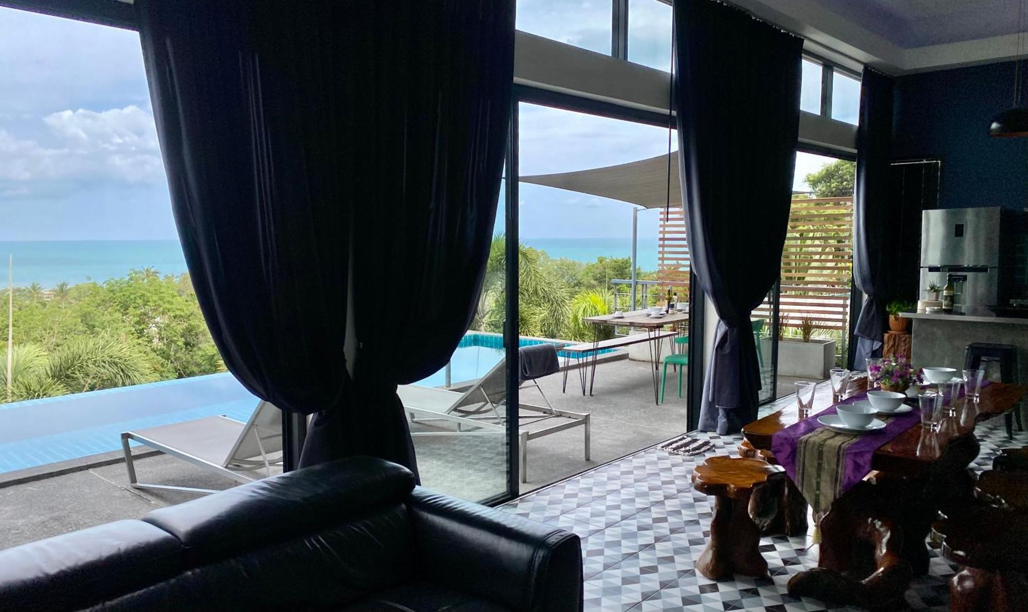 Ko Samui Seaview Pool Villa Philippa With Car Laem Set Exteriér fotografie